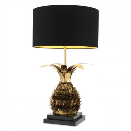 Лампа настольная Ananas Vintage Brass Finish Incl Shade 114176