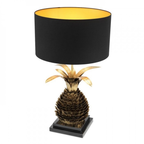 Ananas Vintage Brass Finish Incl Shade 114176