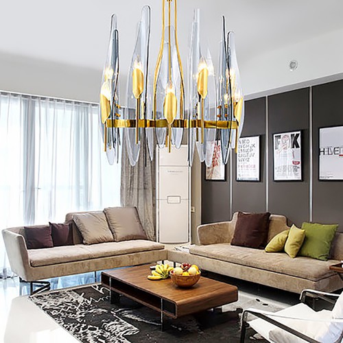 Anke Glass Chandelier