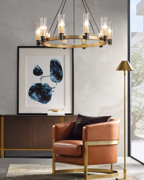 Atom Chandelier