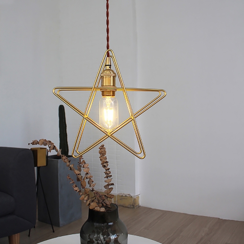 Brass Star Pendant