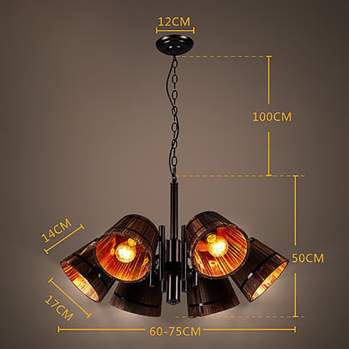 Bucket Chandelier