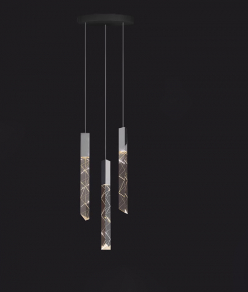 Carn Black Chandelier
