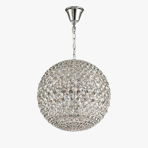 Chrome Crystal Chandelier 2