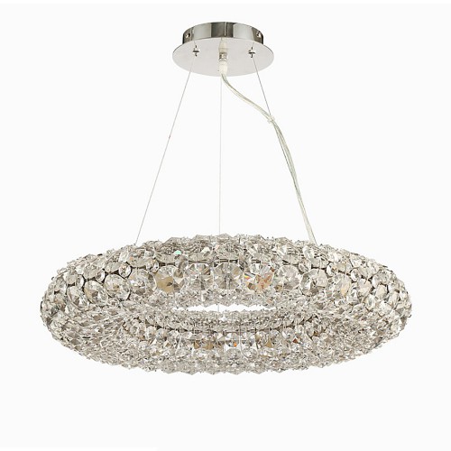 Chrome Crystal Chandelier