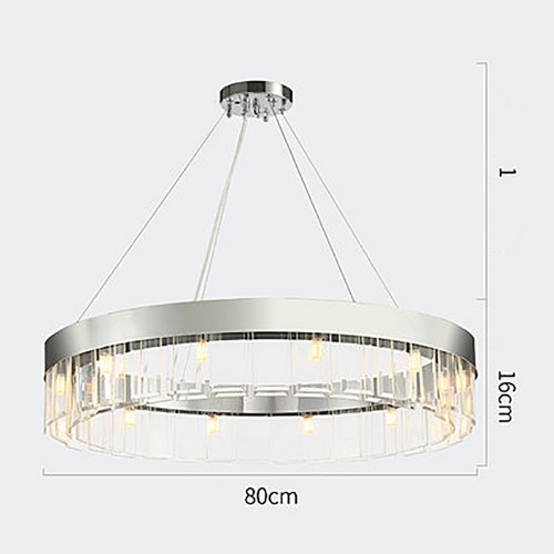 Chrome Eco Chandelier 2