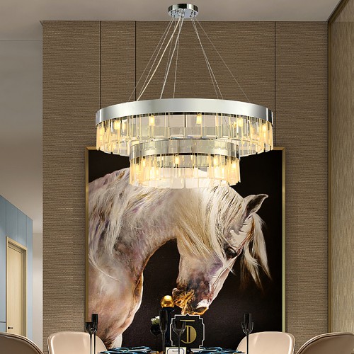 Chrome Eco Chandelier 2