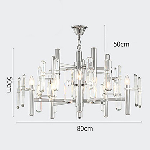 Chrome Eco Chandelier 3