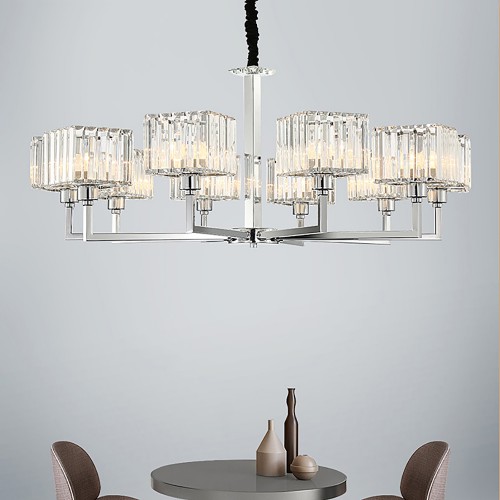 Chrome Idea Chandelier 2