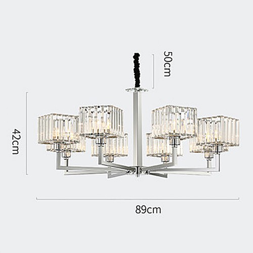 Chrome Idea Chandelier 2