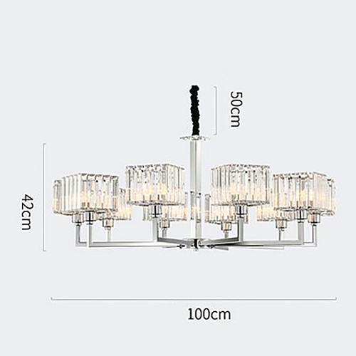 Chrome Idea Chandelier 2