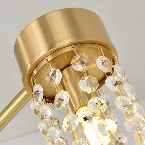 Creative Brass Diamond Chandelier