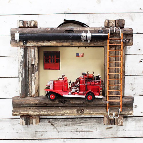 Декор на стену «Fire truck»