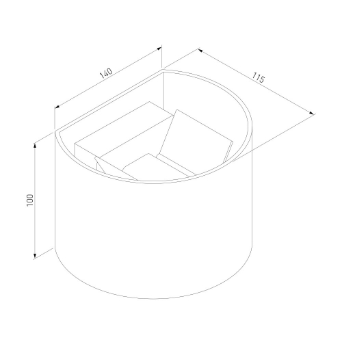 Elektrostandard 1518 Techno LED белый