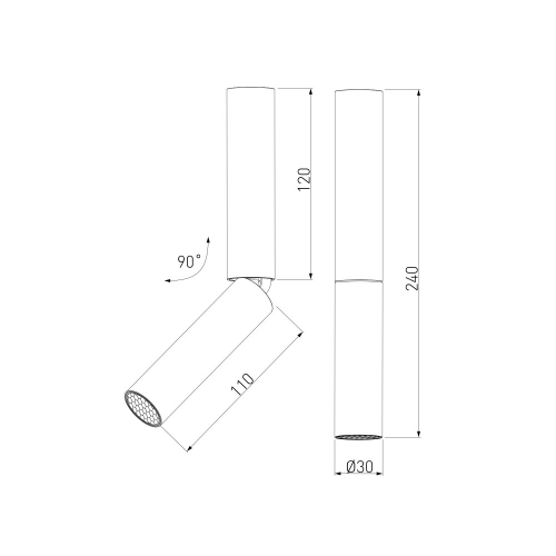 Elektrostandard 25029/LED 6W 4200K латунь