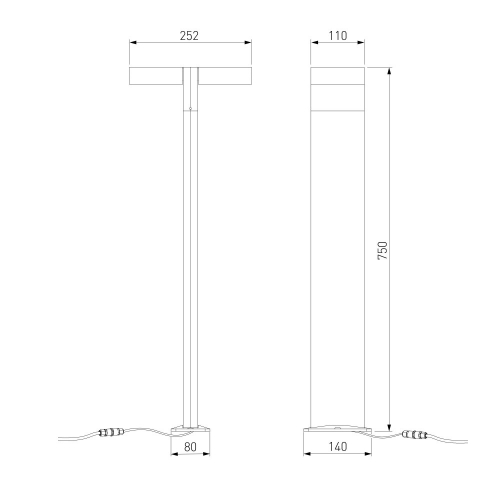 Elektrostandard 35170/F черный