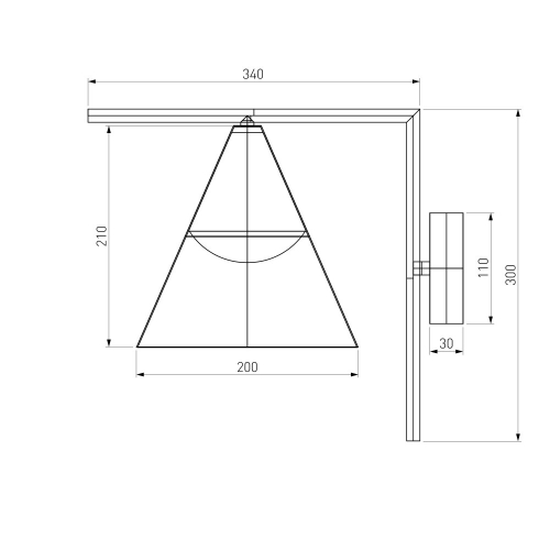 Elektrostandard 35184/D черный
