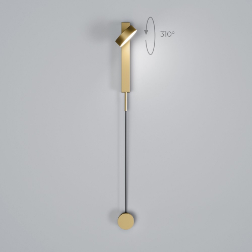 Elektrostandard 40112/LED латунь