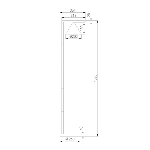 Elektrostandard 90317/1 черный