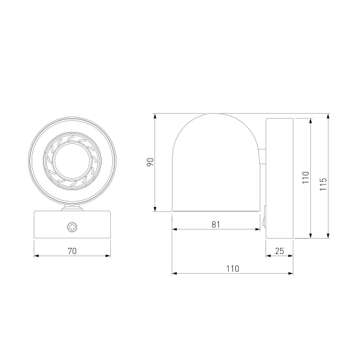 Elektrostandard Ogma GU10 SW белый (MRL 1009)
