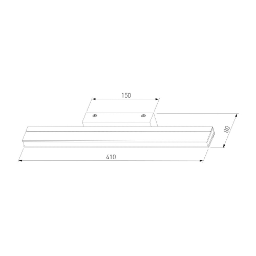 Elektrostandard Tabla LED хром