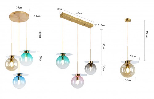 Glass New Design Pendant