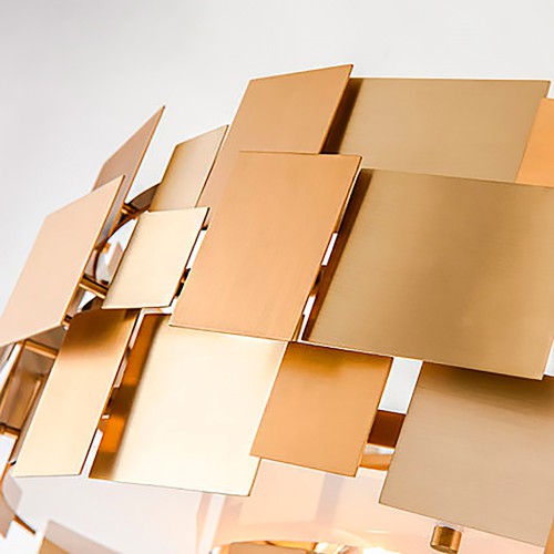 Gold Armor Chandelier