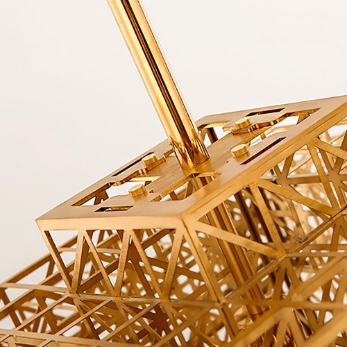 Gold Cage Sea Chandelier