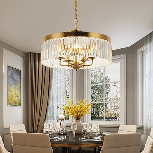 Kebo Brass Chandelier