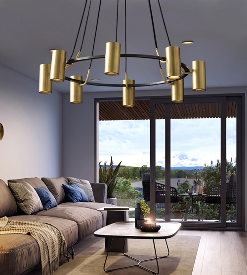 Kebo Form Brass Round