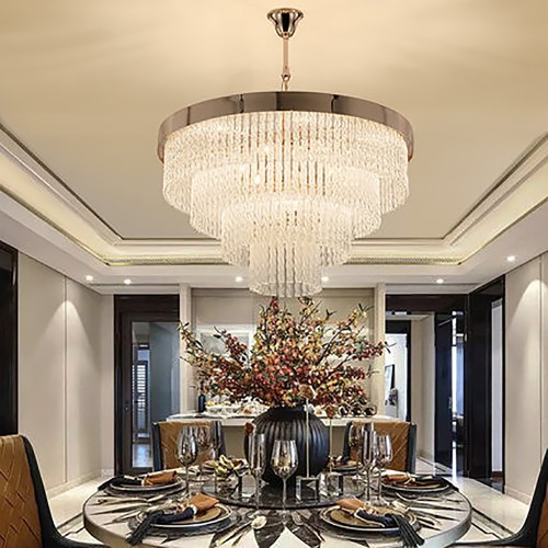 Kebo Pink Gold Chandelier