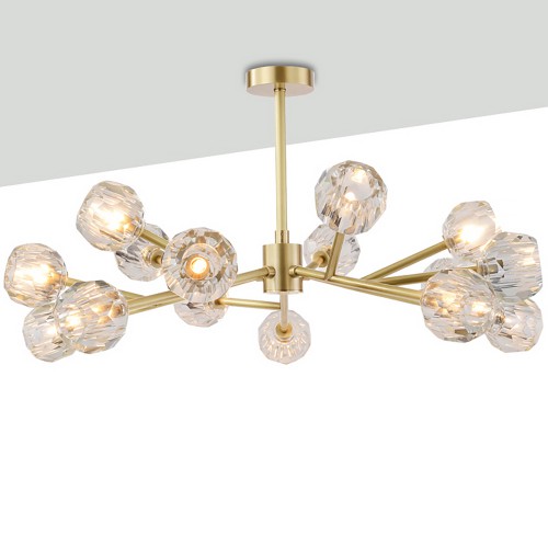 Дизайнерский светильник Lampadario Brass Luxury Chandelier