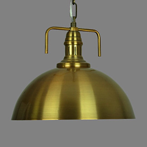 Gold Industrial Lamp
