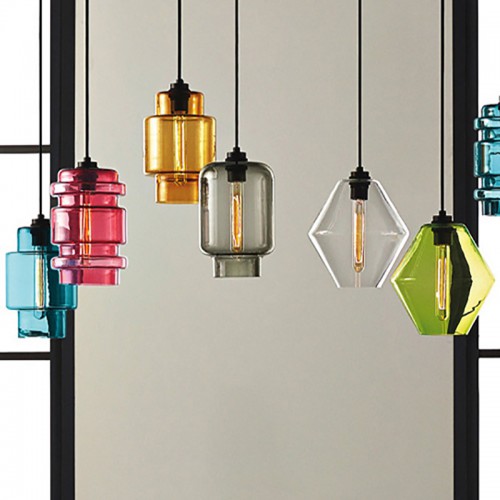 Модный светильник Multicolor Glass 5