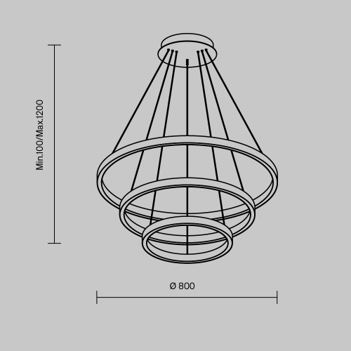 Maytoni MOD058PL-L100WK