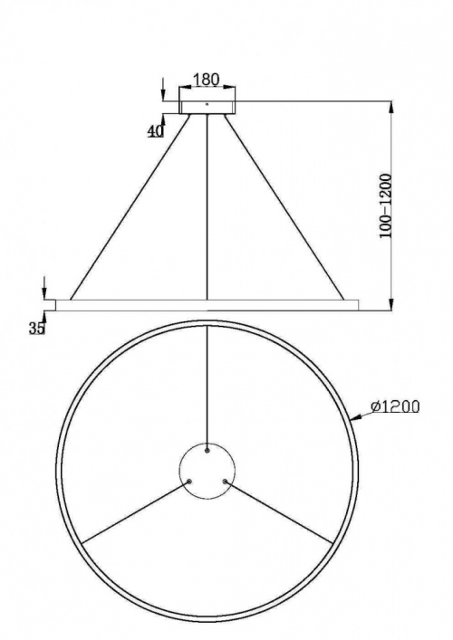 Maytoni MOD058PL-L65BS3K