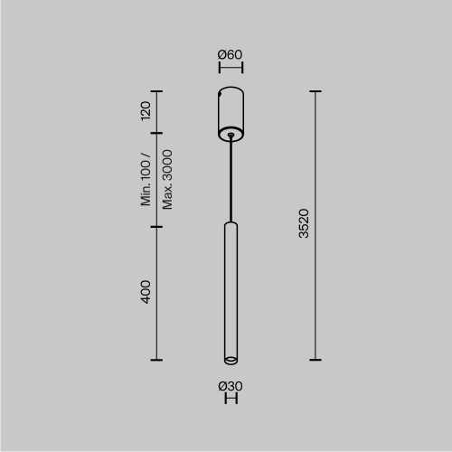 Maytoni MOD159PL-L6BK
