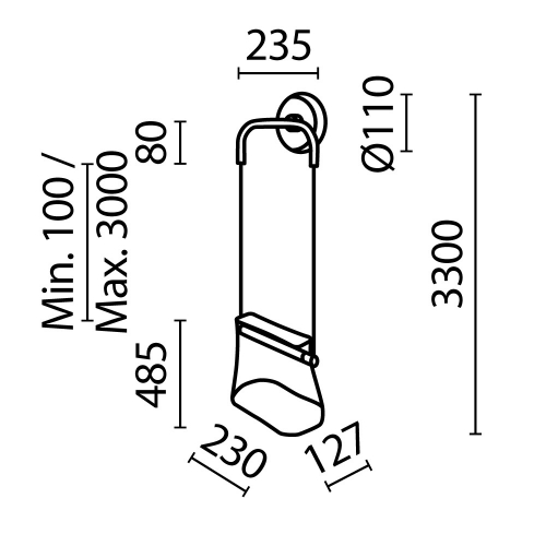 Maytoni MOD170WL-L8BS3K1