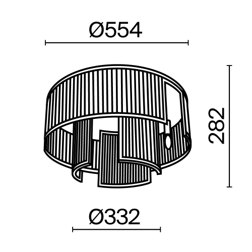 Maytoni MOD174CL-06G