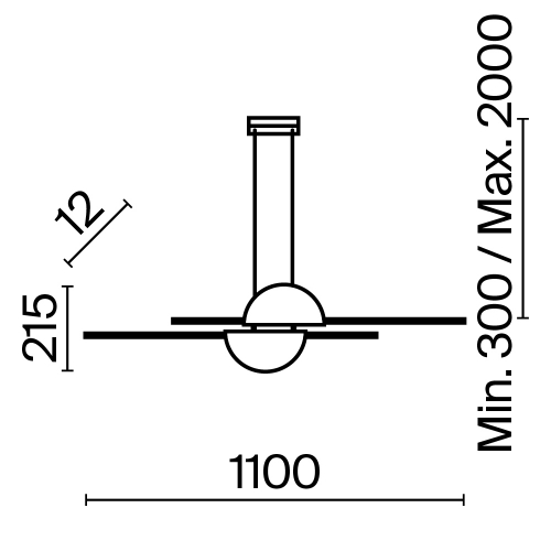 Maytoni MOD179PL-L26BS4K
