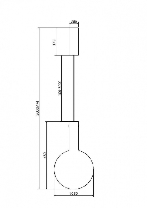 Maytoni MOD182PL-L6B3K