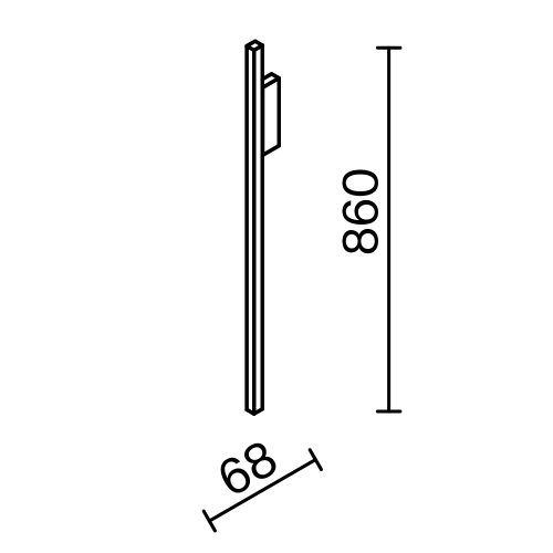 Maytoni MOD245WL-L24BK