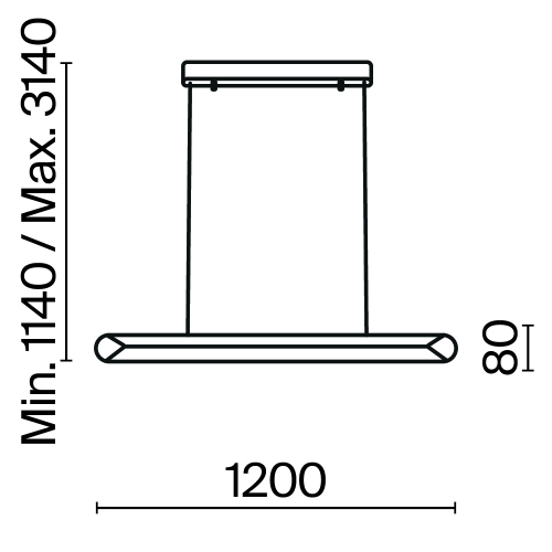 Maytoni MOD276PL-L40B3K