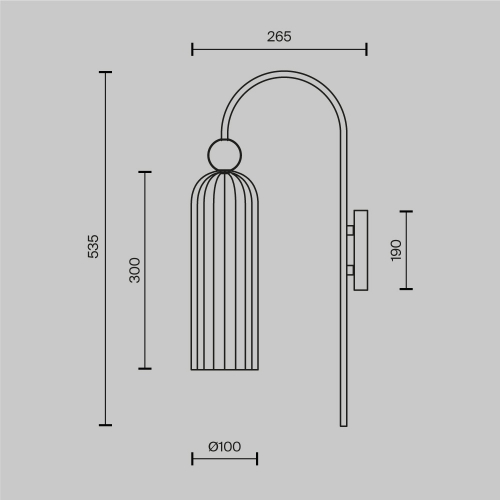 Maytoni MOD302WL-01W