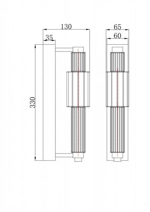 Maytoni MOD308WL-L9GN3K