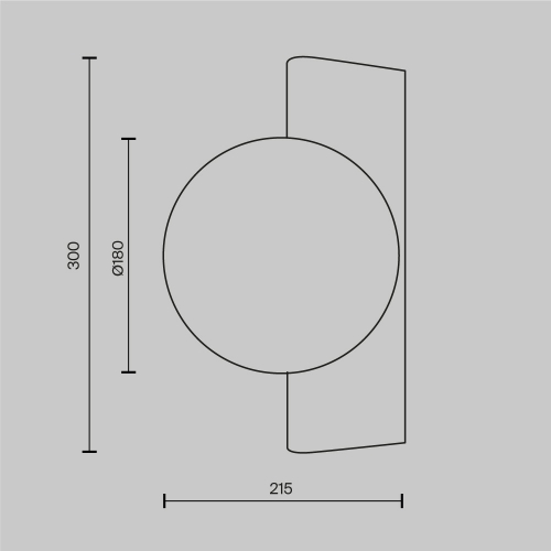 Maytoni MOD324WL-01B