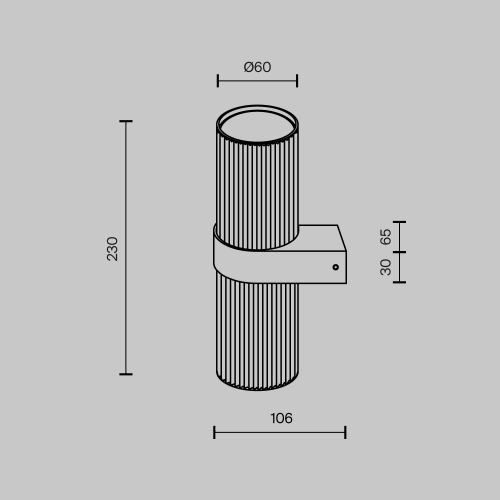 Maytoni MOD326WL-02W