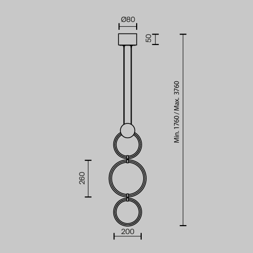Maytoni MOD357PL-L20BS3K