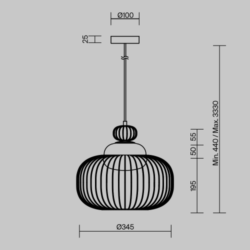 Maytoni MOD376PL-01G