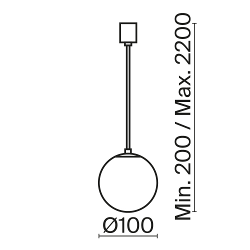 Maytoni P039PL-5W4K-10-B